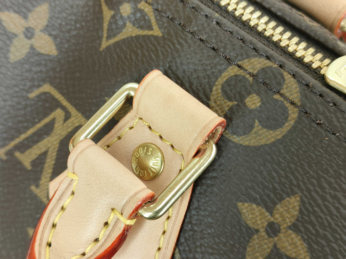 LOUIS VUITTON Monogram Speedy 25 Bandouliere M41113/RFID Box and Dust Bag Handbag