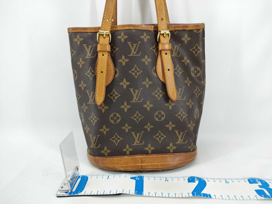 LOUIS VUITTON Monogram Bucket PM Monogram SD0947 Tote Bag