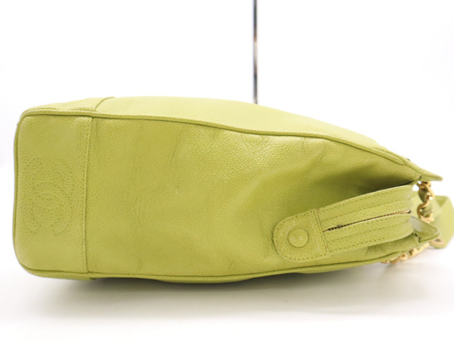 CHANEL Caviar Skin Triple Coco Mark Shoulder Bag with Guarantee Card 4098566 Shoulder Bag