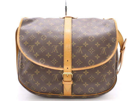 LOUIS VUITTON Monogram M42254 Monogram Saumur 35 Shoulder Bag
