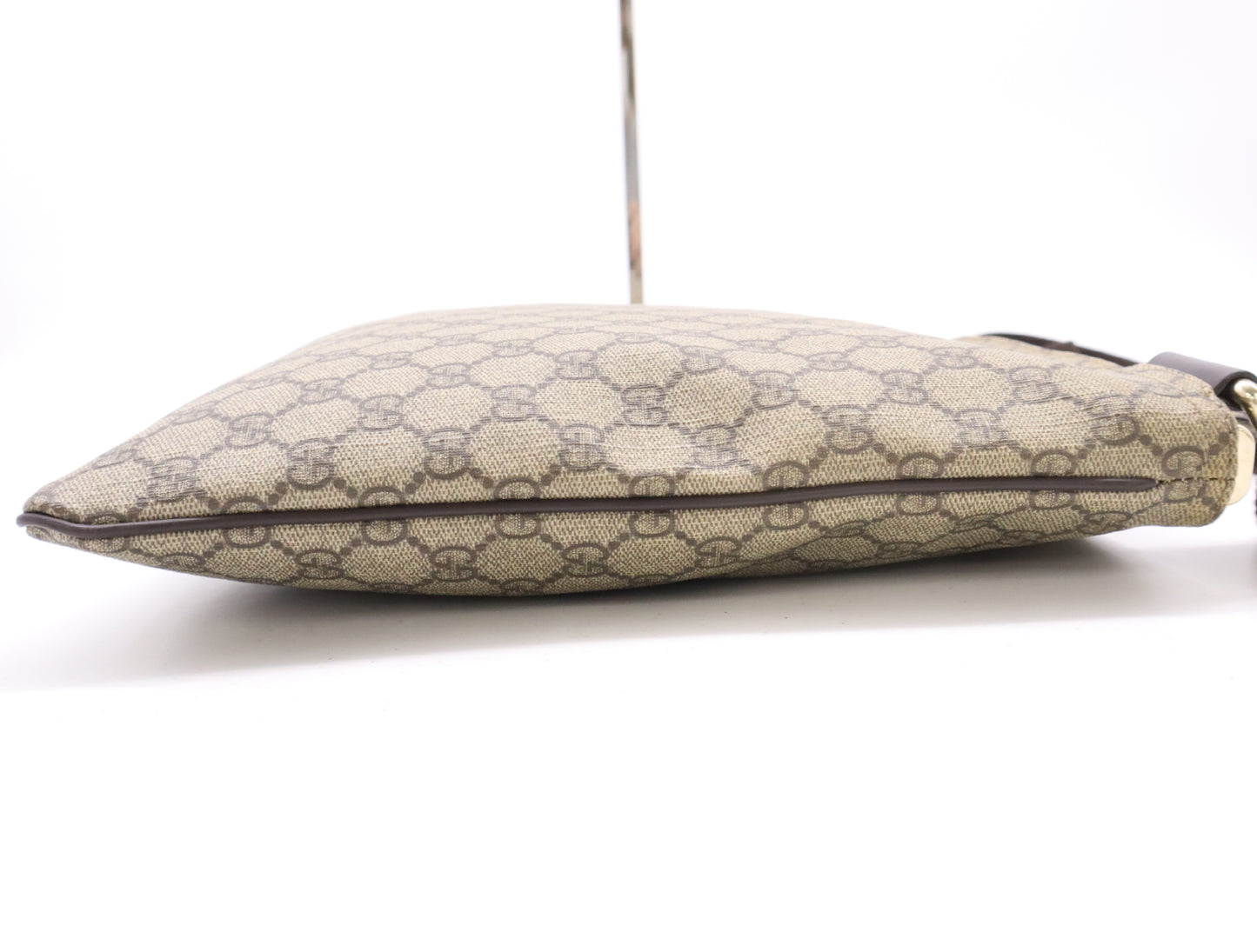 GUCCI GG Supreme 201446 GG Supreme Shoulder Bag Beige Brown Shoulder Bag