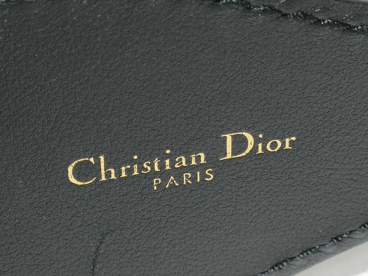 Dior Embroidered Belt