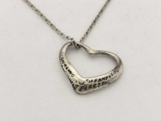 Tiffany & Co. Open Heart Necklace