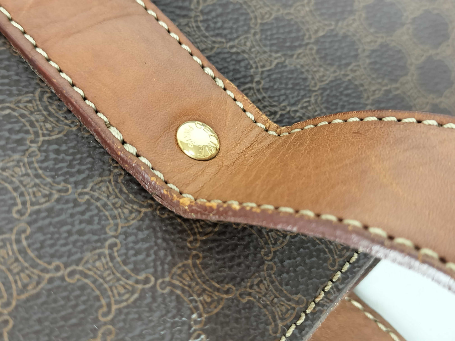 CELINE Macadam Tote Bag