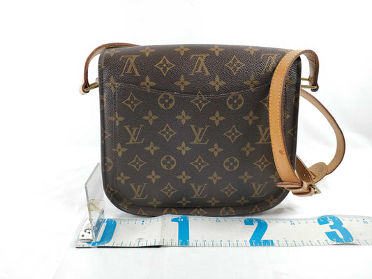 LOUIS VUITTON Monogram Saint-Cloud GM Shoulder Bag