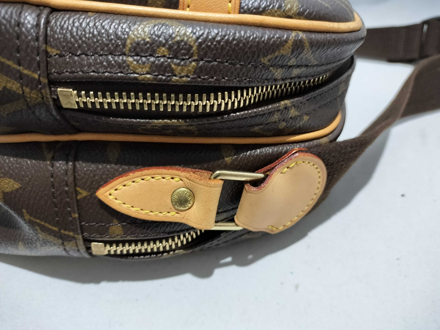 LOUIS VUITTON Monogram Louis Vuitton M45254 Reporter PM Shoulder Bag