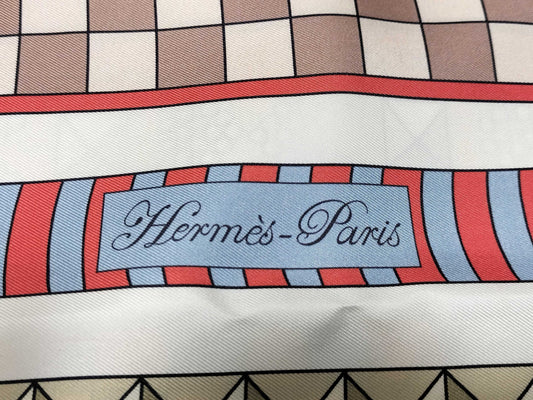 HERMES Carre Hermes Scarf MAXI COLLIERS DE CHIE Scarf