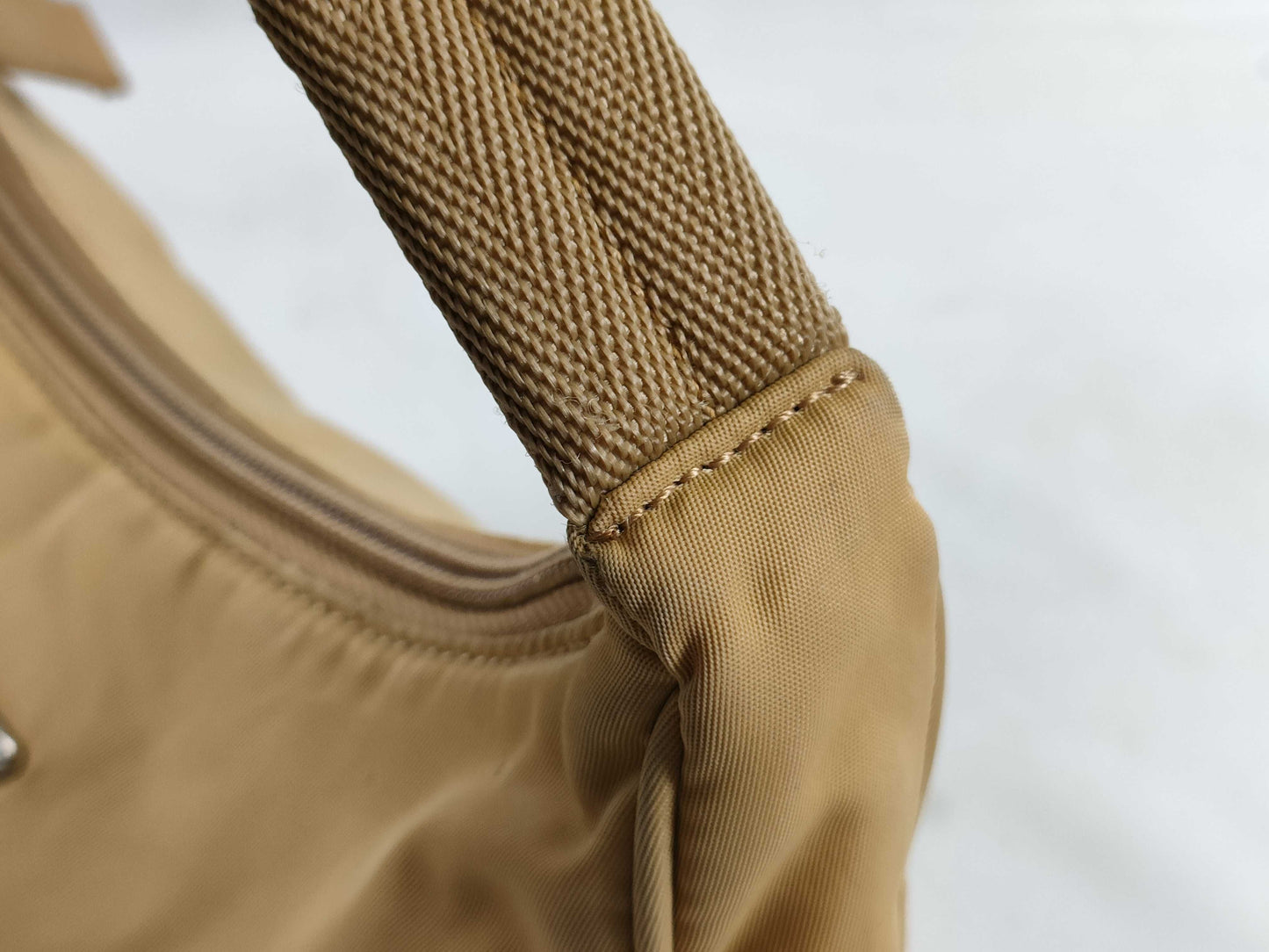 PRADA Nylon Prada Handbag Accessory Pouch Handbag