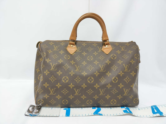 LOUIS VUITTON Vuitton Monogram Speedy 35 USA Handbag Boston Bag
