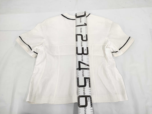 CHANEL Baseball Shirt Jacket 90s