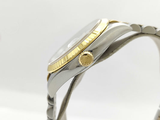 ROLEX 116233G F596014 White Dial Jubilee Breath Men's Watch