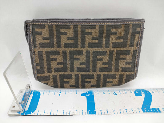 FENDI Zucca pattern FENDI Zucca canvas pouch