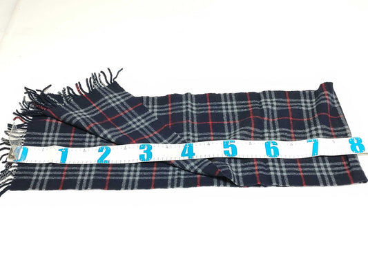 BURBERRY Nova Check Lambswool Scarf