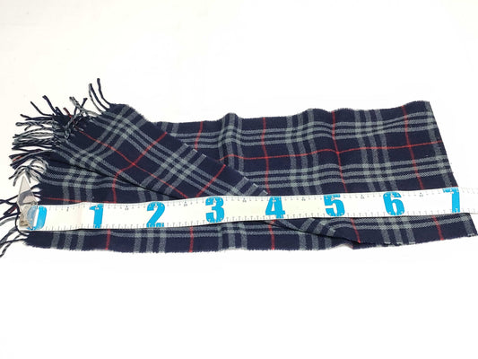 BURBERRY Nova Check Lambswool Scarf