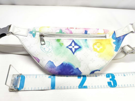 LOUIS VUITTON M45759 Watercolor Monogram Discovery Bum Bag 3 Waist Bag