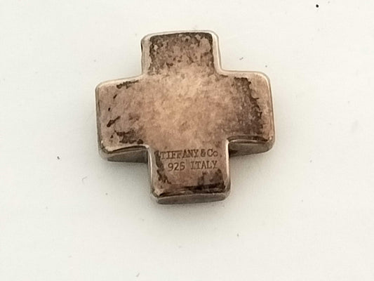 Tiffany & Co. Cross Motif Tiffany Roman Cross 925 Top Pendant Top