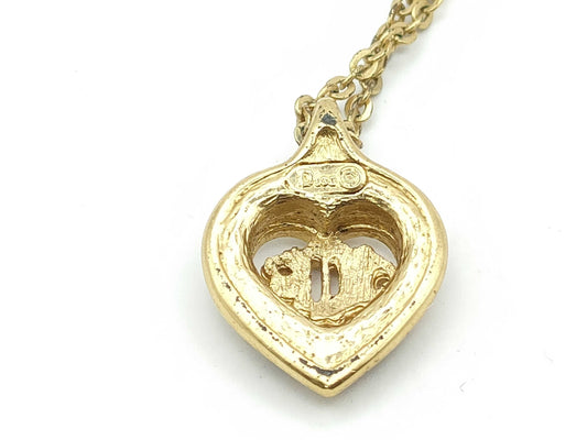 Dior Rhinestone Necklace with Removed Stones