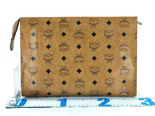 MCM Visetos pattern clutch bag/second bag