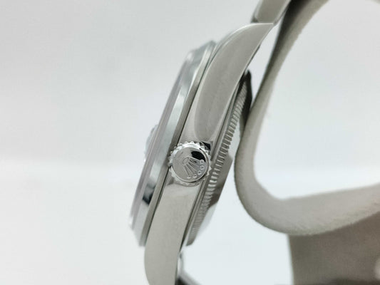 ROLEX 16200 P676093 Silver Roman Oyster Breath Men's Watch