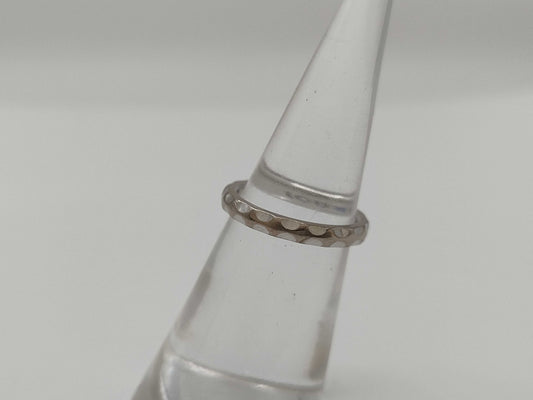 LOUIS VUITTON Anfini 3PD #47 WG Au750 3.3g Ring