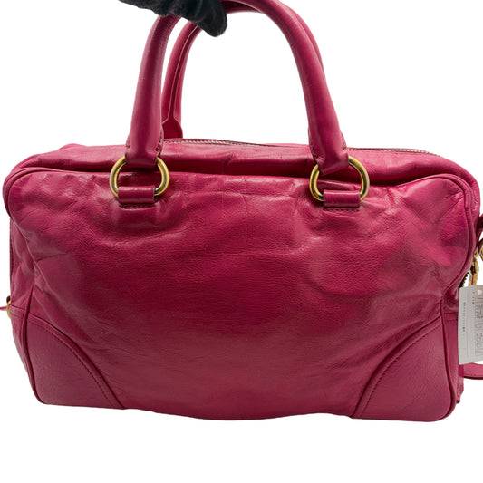 PRADA Leather 2-way Shoulder Bag Shoulder Bag