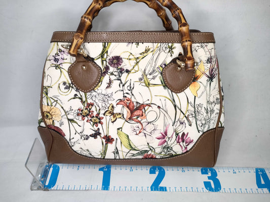 GUCCI Bamboo Handbag 308360 520981 Strap Handbag