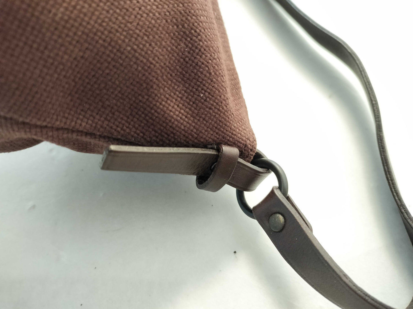 GUCCI GUCCI Accessory Pouch Dark Brown Plain Pouch