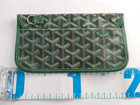GOYARD GOYARD Goyard Saint Louis Pouch Green Pouch