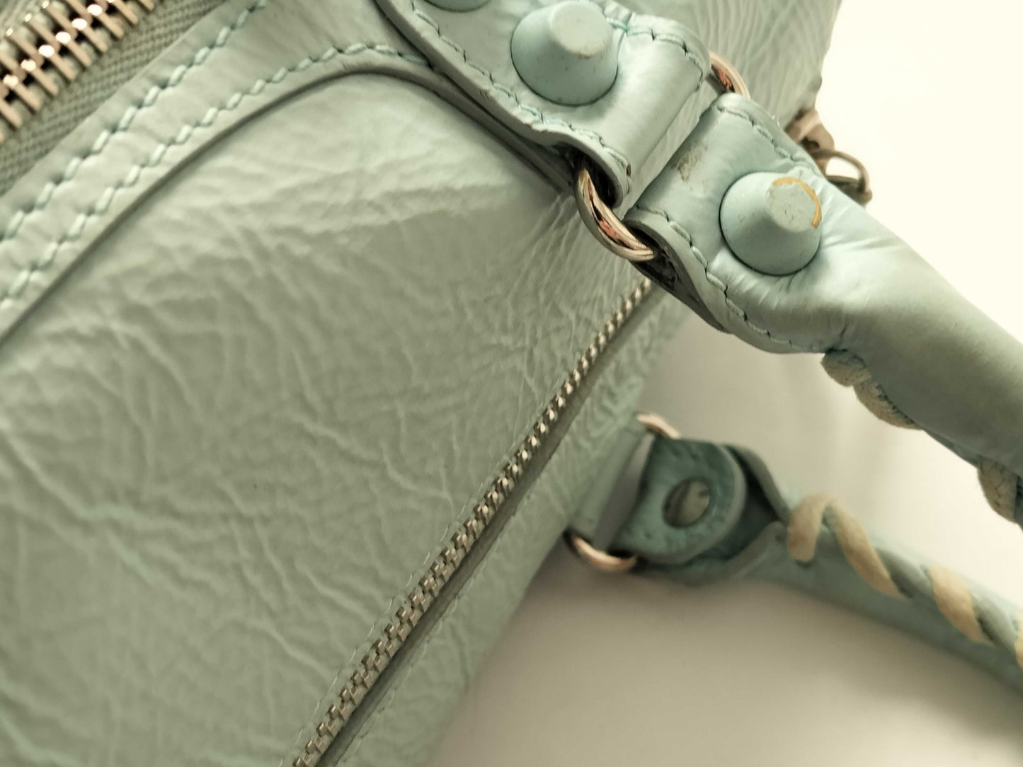 BALENCIAGA Classic Mini Twiggy 2-Way Leather Handbag