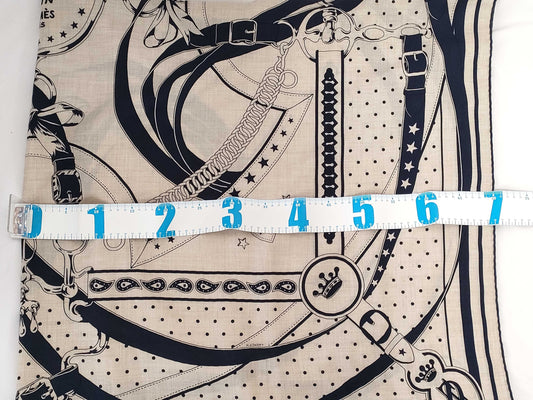 HERMES HERMES Carre Jean 140 Morning Walk Other Apparel