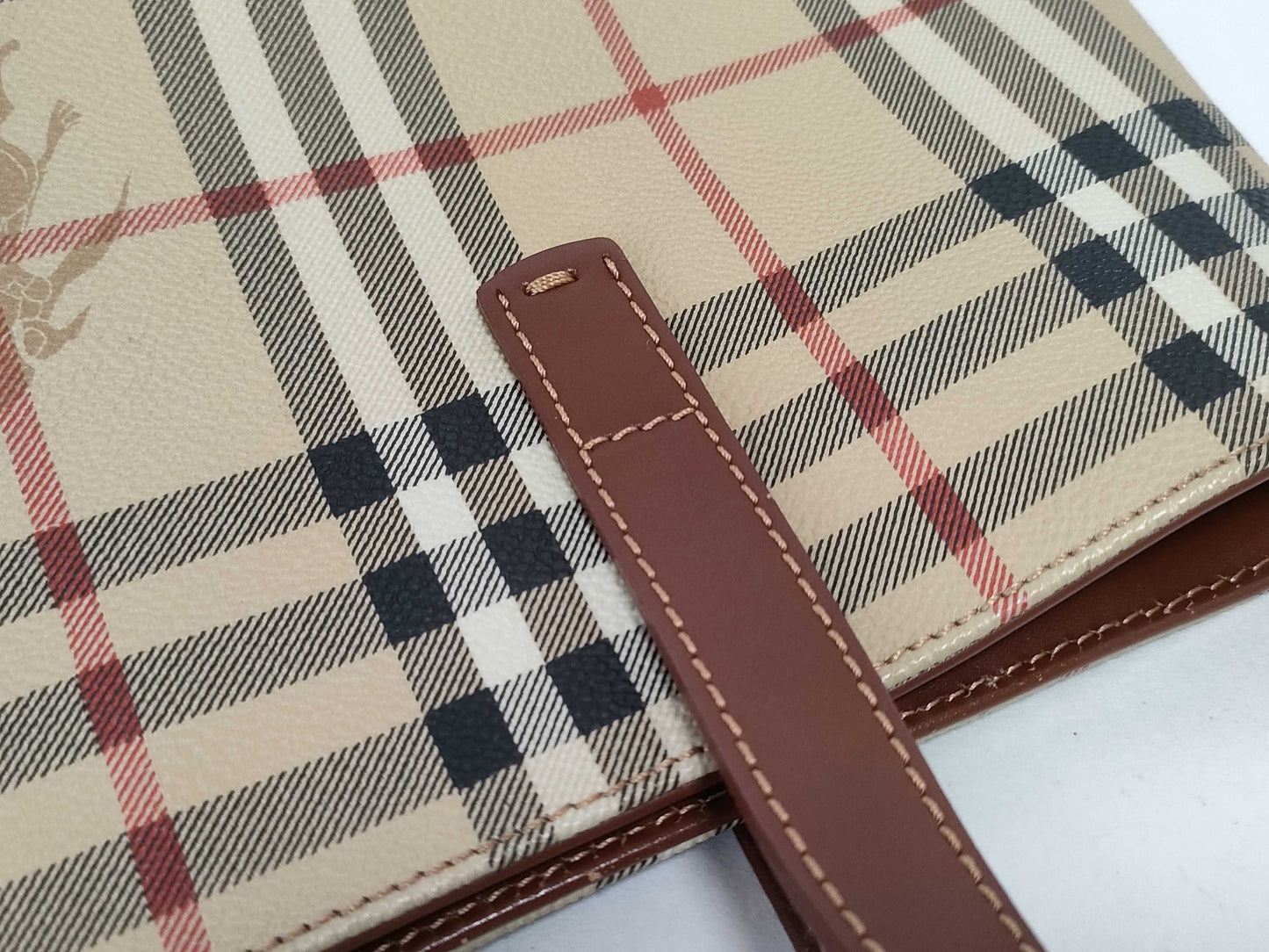 BURBERRY Nova Check Beige Handbag