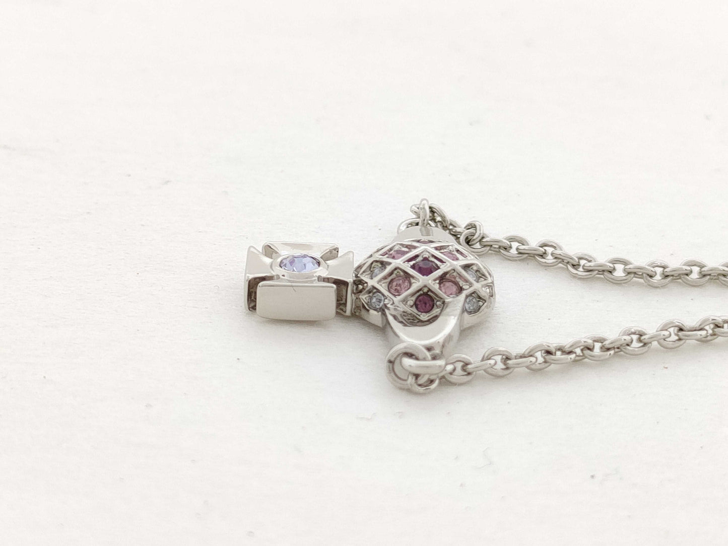 Vivienne Westwood Silver Bracelet with Stones, 4.7g