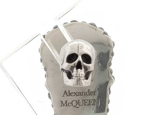 ALEXANDER MCQUEEN Silver 5.5g Unused Earrings