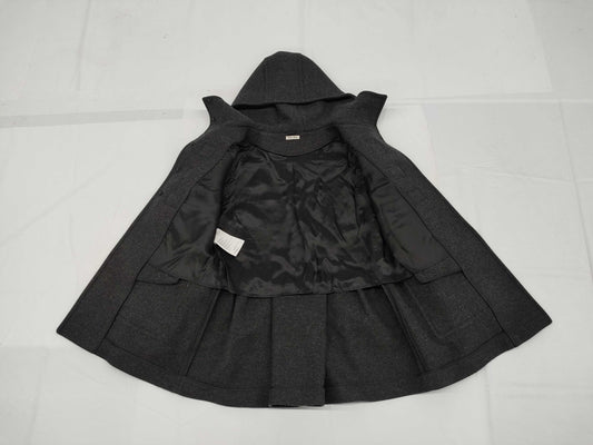 MIU MIU Miu Miu Duffle Coat Hem Ruffle Size 38 Coat
