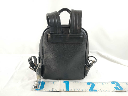 Vivienne Westwood Orb Backpack, Black Leather