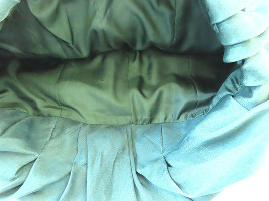 LOUIS VUITTON Balloon Scarf with Beads and Frills, Green, Other Apparel