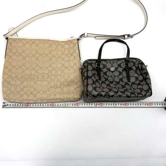 COACH Coach Bag 2 Items Summary Shoulder Bag Mini Boston Bag Bag