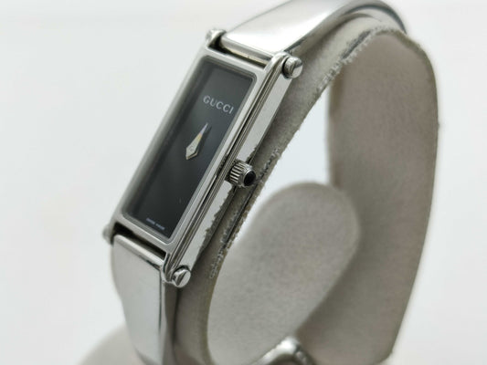 GUCCI 1500L 10212895 Black Dial Quartz Women's Watch