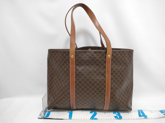 CELINE Macadam Tote Bag Brown Tote Bag