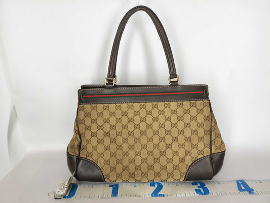 GUCCI GG Canvas GUCCI GG Canvas GG Canvas Tote Bag 257063 Handbag Handbag