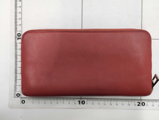 LOEWE Round Zipper Pink x Black Wallet