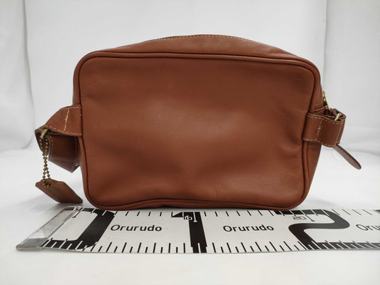 COACH Old Coach Waist Bag Body Bag Turnlock Leather Brown Waist Bag