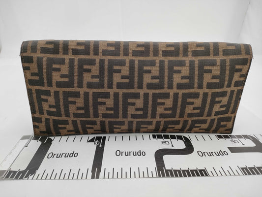 FENDI Zucca Mamma Clutch Bag Second Bag