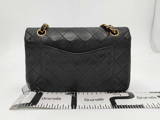 CHANEL Matlasse 23 Lambskin Double Flap Chain Shoulder A01113 Galleric Seal Shoulder Bag