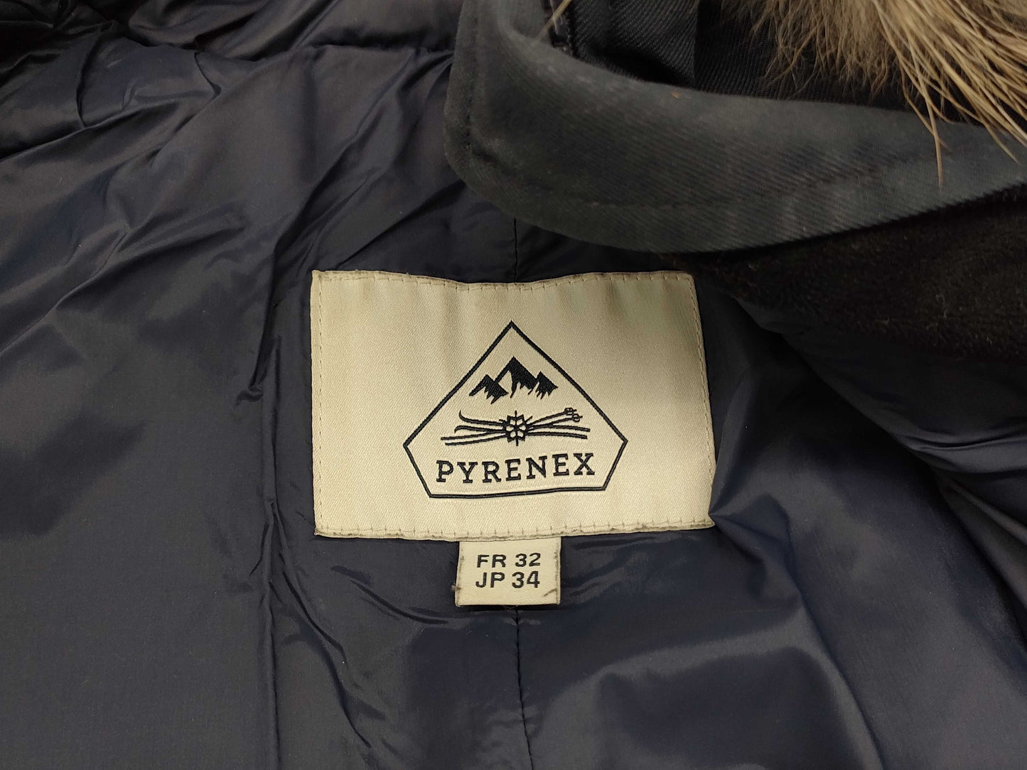PYRENEX Grenoble Down Coat Navy Coat