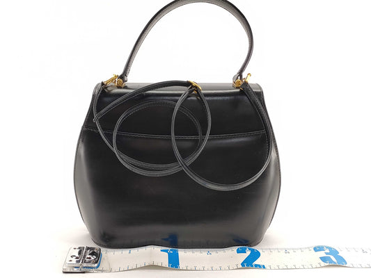 Launer London 2way Handbag Gold Handbag