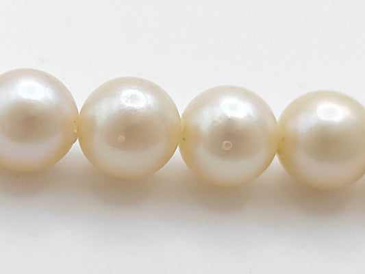 Pearl Diameter Approx. 7.1-7.5mm SV 30.6g Necklace
