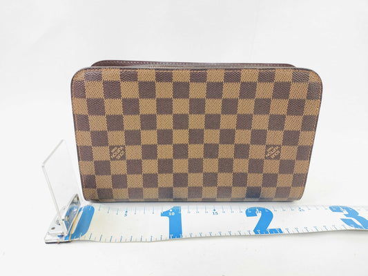 LOUIS VUITTON Damier Vuitton Damier Saint-Louis Back Clutch Bag