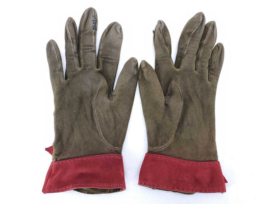 HERMES with gold fittings Gloves Other accessories