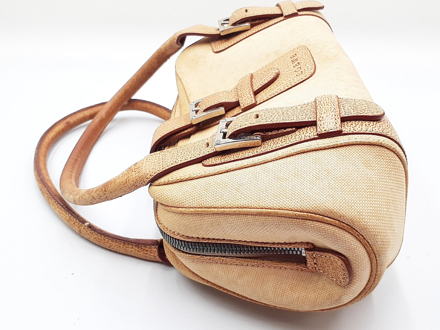 LOEWE Leather Hand Silver Hardware Handbag